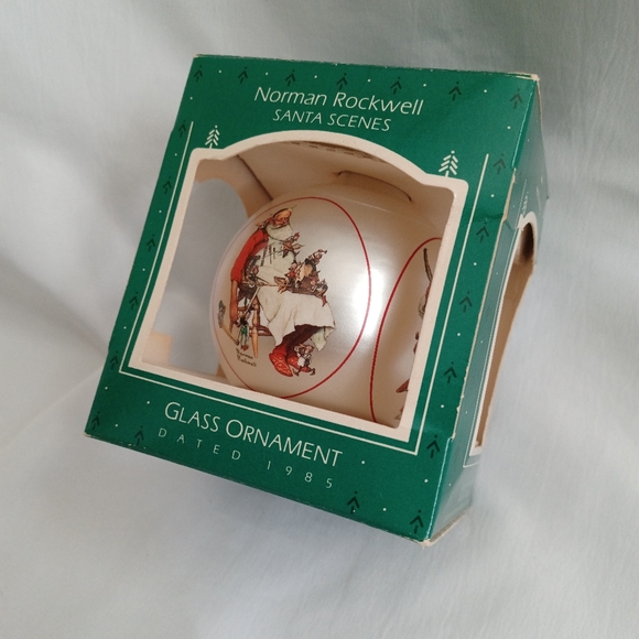 Hallmark Norman Rockwell Christmas Santa Ornament - Picture 11 of 11